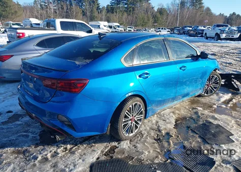 2022 Kia Forte Gt z USA, uszkodzony, nr VIN 3KPF44AC1NE434635
